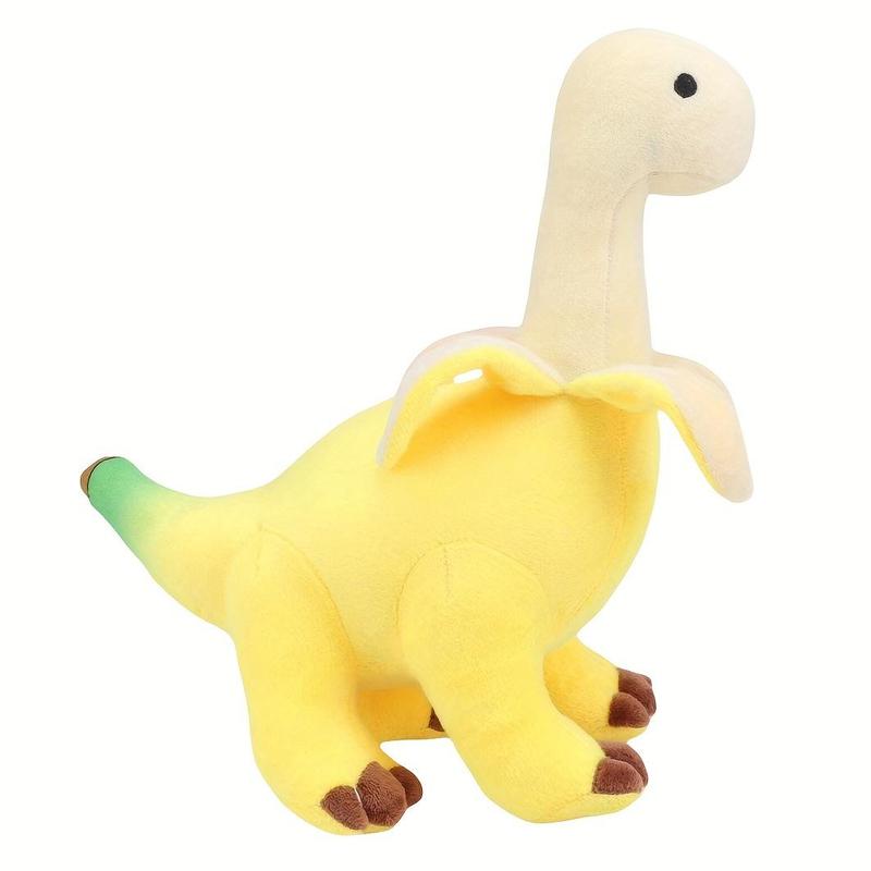 Banana Brontosaurus Plush Toy