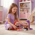 Musical Anime-Style Fashion Doll Set - kids pretend play scene