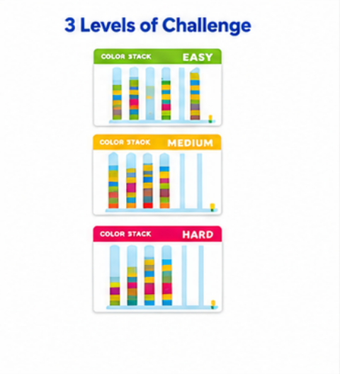 Color Stack Challenge Game