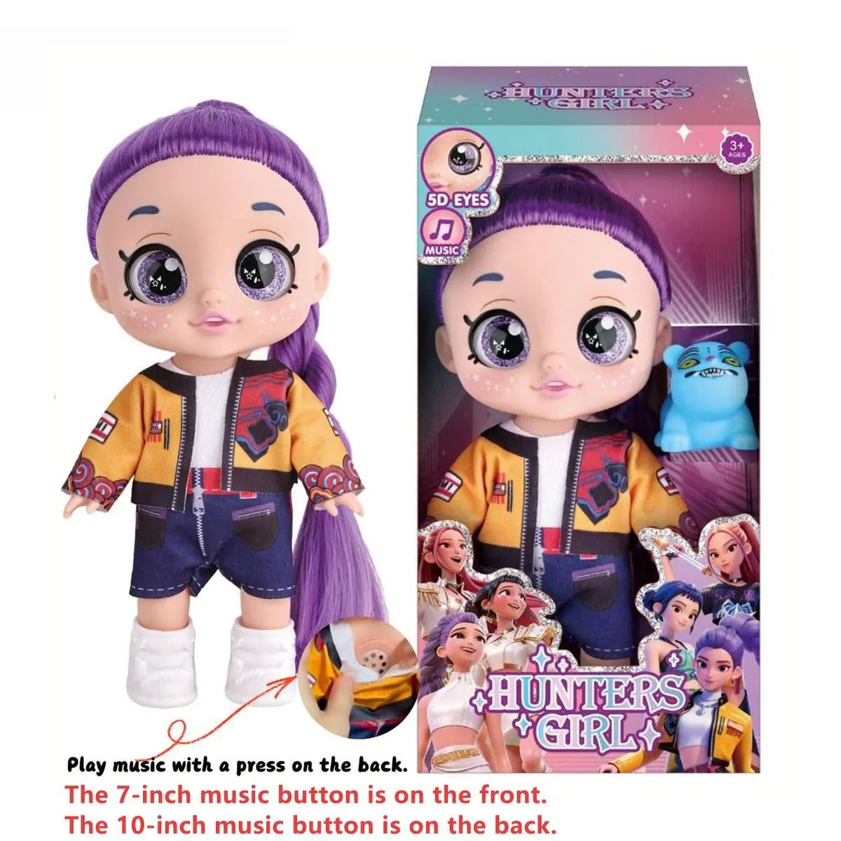 RUMI character doll - music-themed fashion doll option