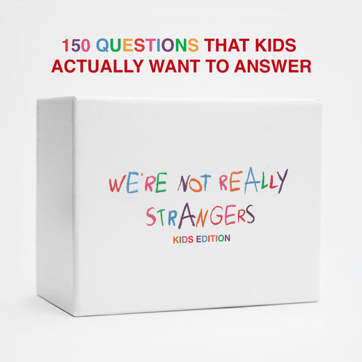 Conversation cards for family game night