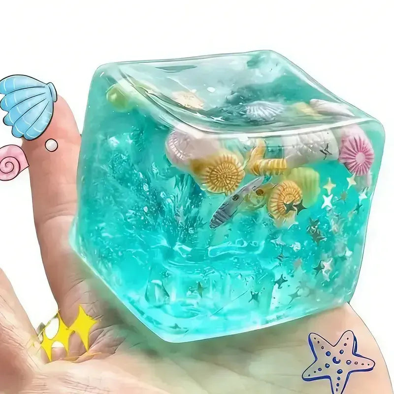8-Piece Sensory Squishy Toy Gift Box