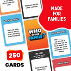 Who in Our Family? Party Game