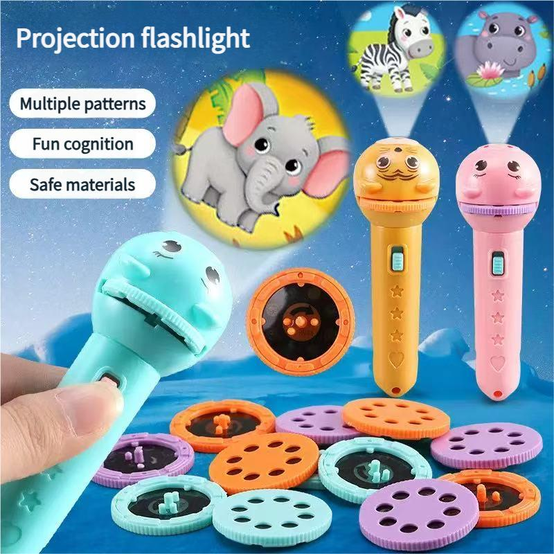 Kids Bedtime Story Projection Flashlight