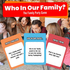 Who in Our Family? Party Game