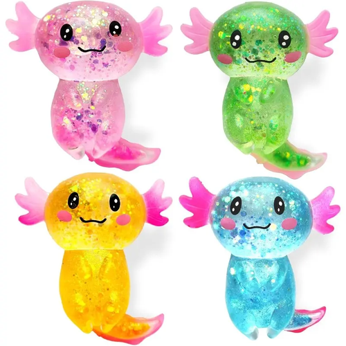 4-Pack Cute Squishy Stress Relief Toy Set product detail image 1