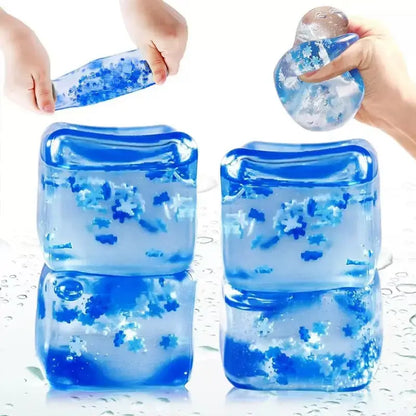 8-Piece Sensory Squishy Toy Gift Box