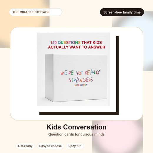 Kids Conversation Card Game