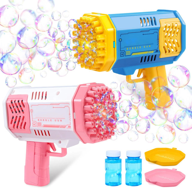 Rocket Bubble Blaster Toy – Automatic Bubble Gun for Kids & Summer Parties
