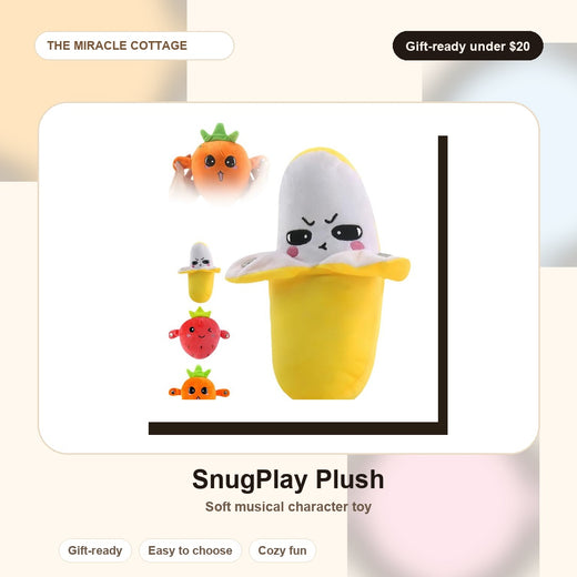 SnugPlay Interactive Musical Plush Toy Set