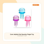 Cute Jellyfish Gel Squishy Fidget Toy - The Miracle Cottage branded toy main image